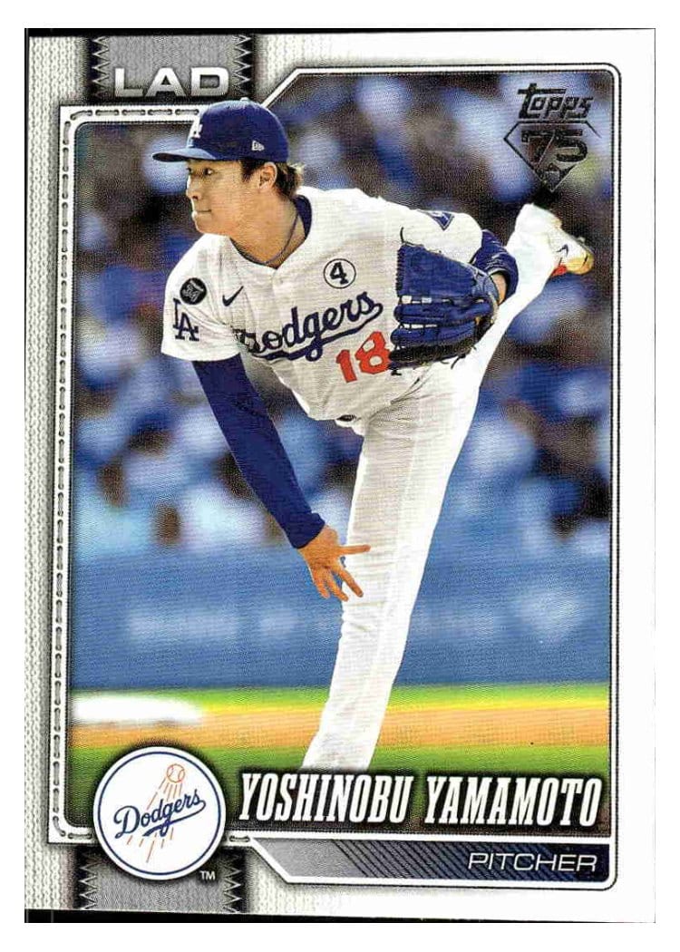 2026 Topps Base Set Yoshinobu Yamamoto #90 card