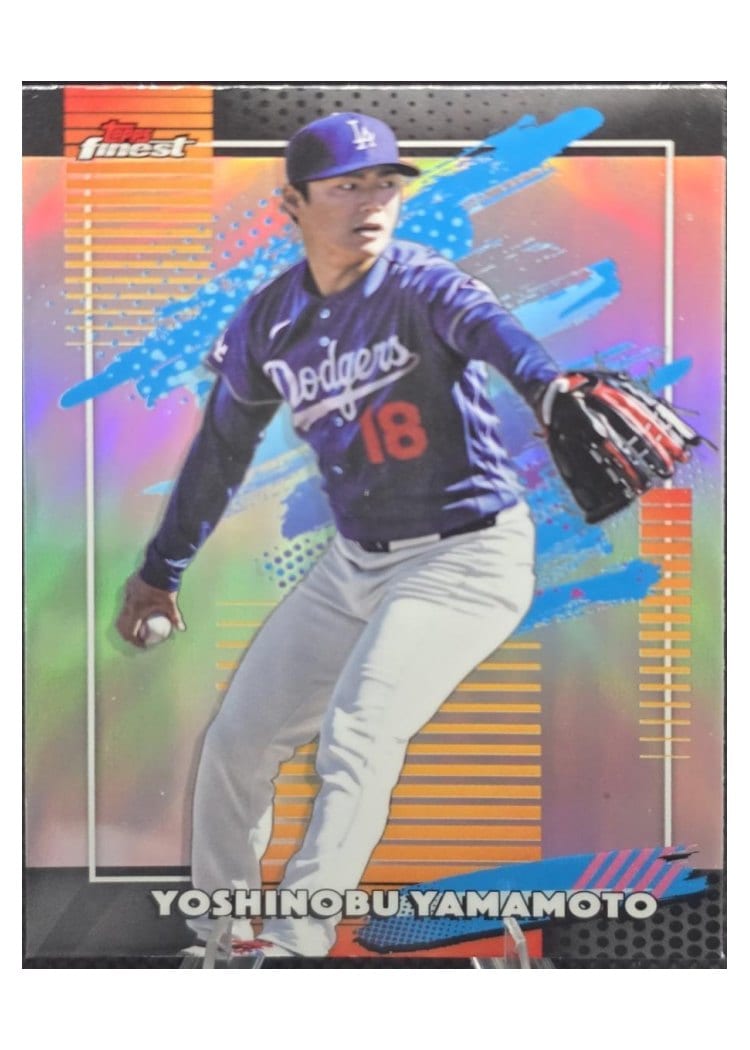 2026 Topps Finest Yoshinobu Yamamoto #120 card