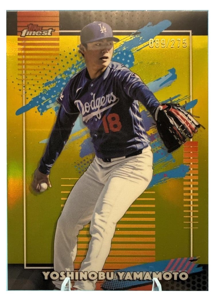 2026 Topps Finest Yoshinobu Yamamoto #120 card