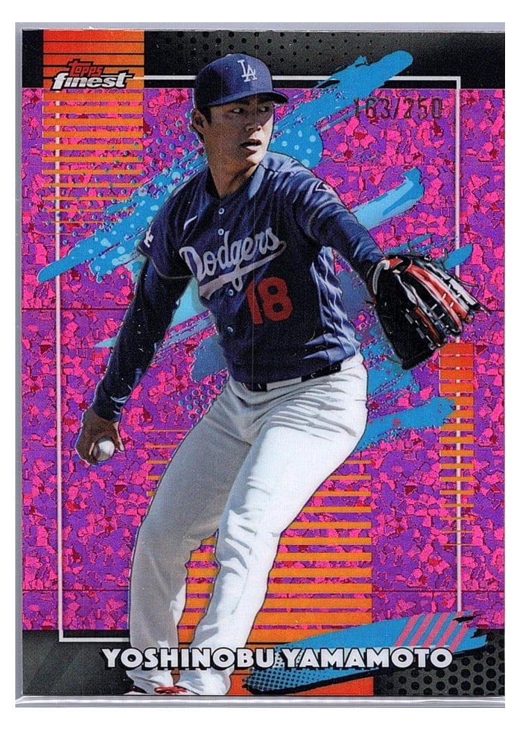 2026 Topps Finest Yoshinobu Yamamoto #120 card