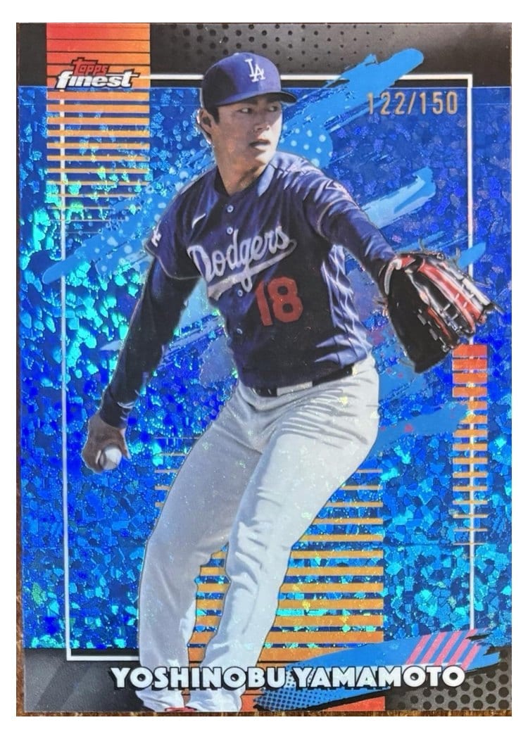 2026 Topps Finest Yoshinobu Yamamoto #120 card