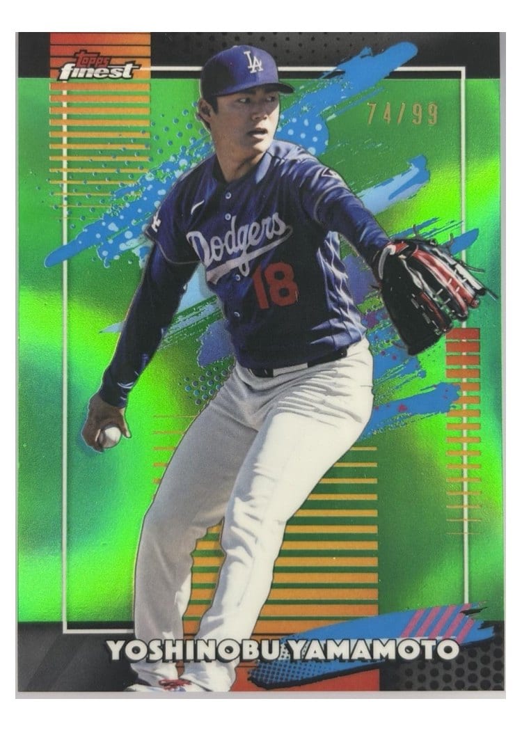 2026 Topps Finest Yoshinobu Yamamoto #120 card