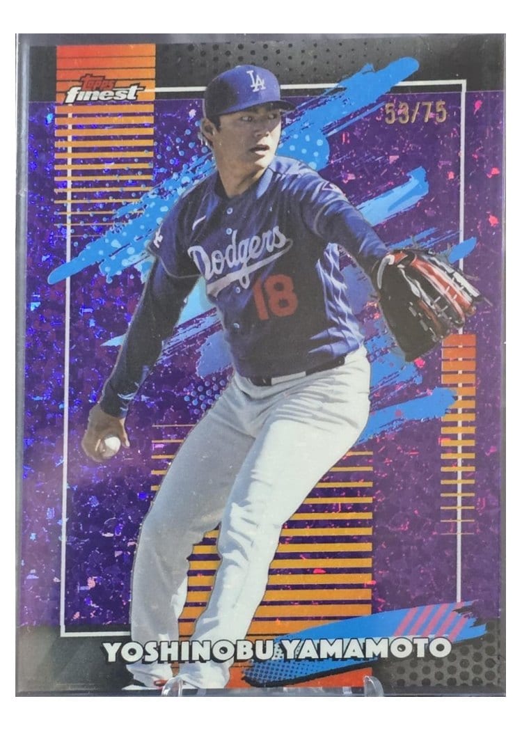 2026 Topps Finest Yoshinobu Yamamoto #120 card