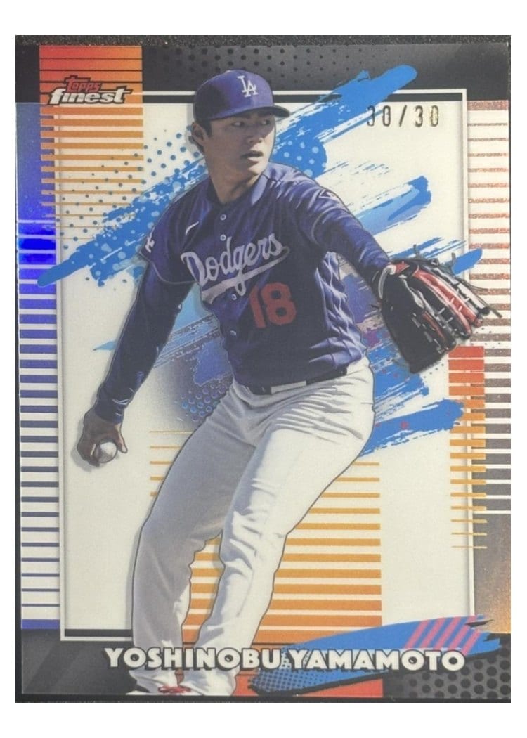 2026 Topps Finest Yoshinobu Yamamoto #120 card