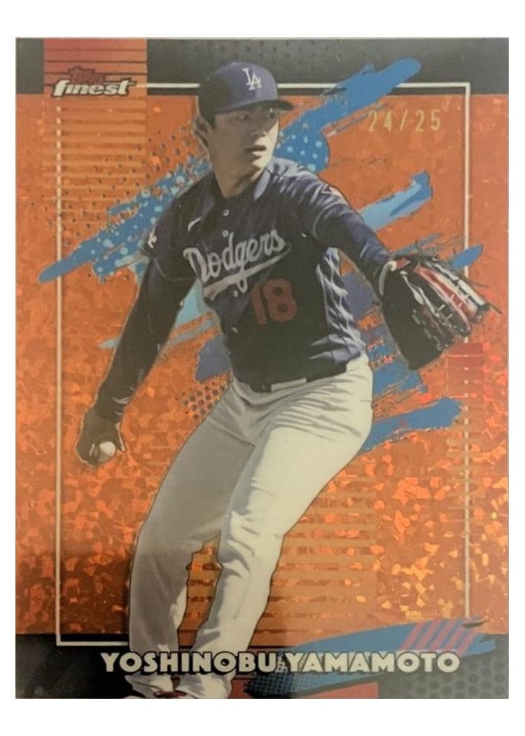 2026 Topps Finest Yoshinobu Yamamoto #120 card