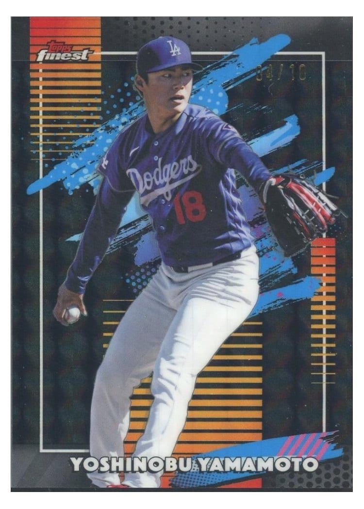 2026 Topps Finest Yoshinobu Yamamoto #120 card