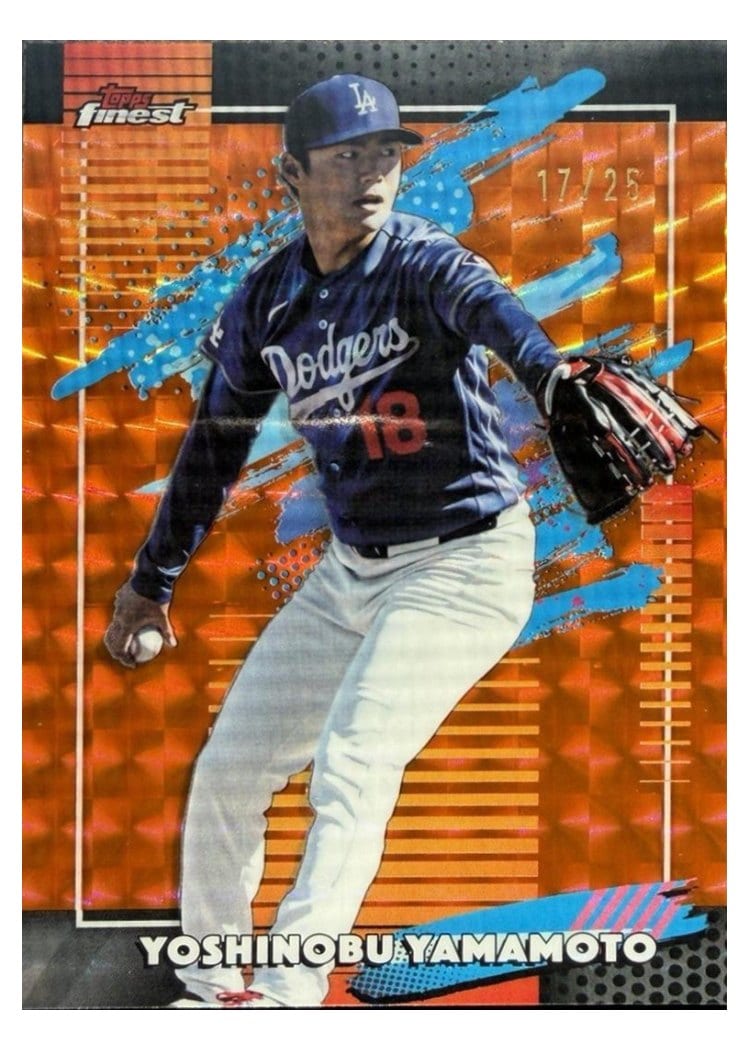 2026 Topps Finest Yoshinobu Yamamoto #120 card