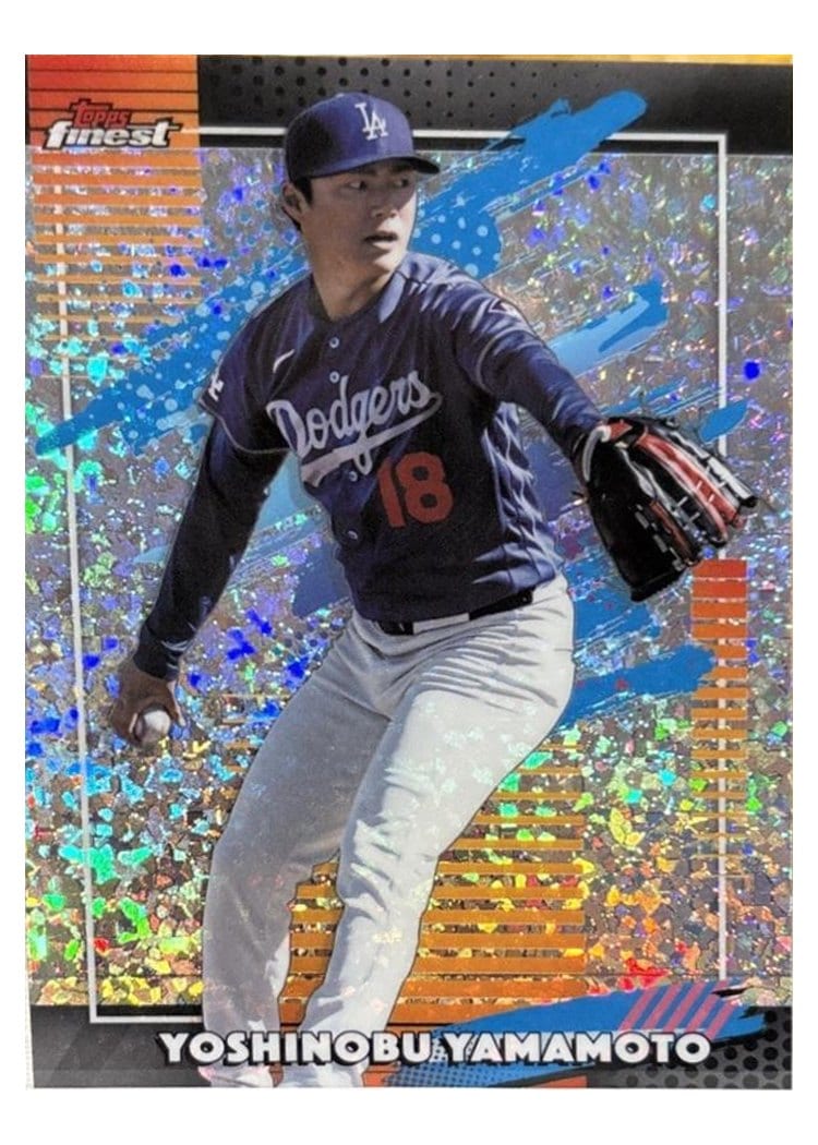 2026 Topps Finest Yoshinobu Yamamoto #120 card