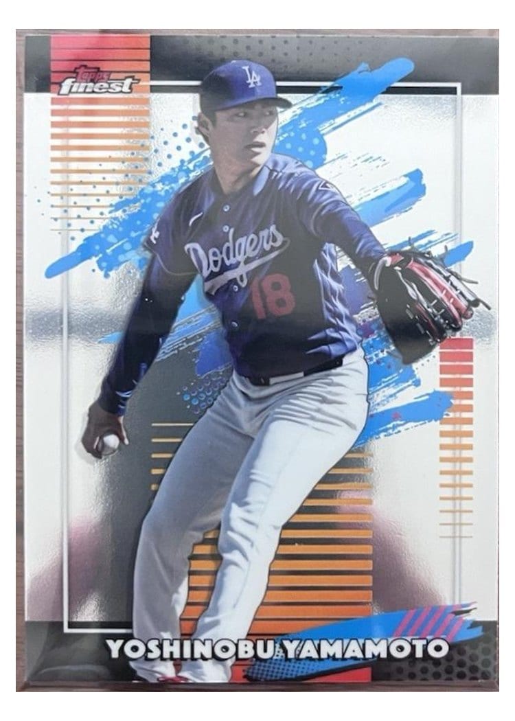 2026 Topps Finest Yoshinobu Yamamoto #120 card