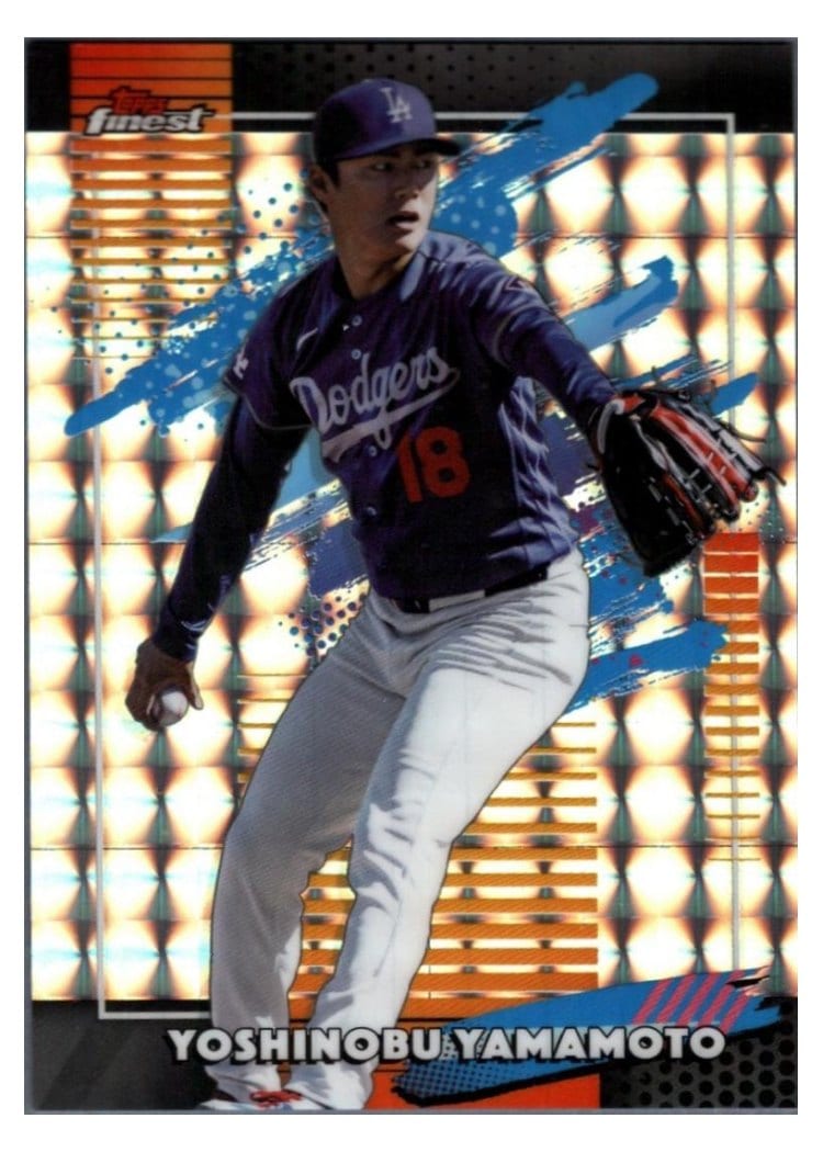 2026 Topps Finest Yoshinobu Yamamoto #120 card