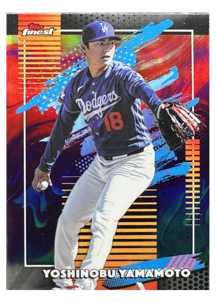 2026 Topps Finest Yoshinobu Yamamoto #120 card
