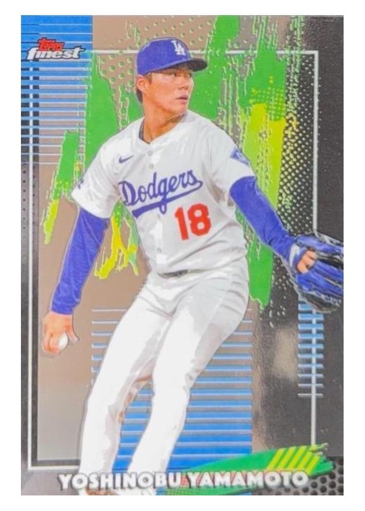 2026 Topps Finest Yoshinobu Yamamoto #26 card