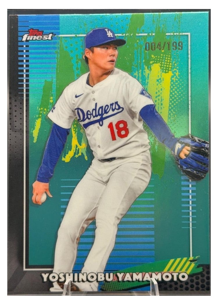 2026 Topps Finest Yoshinobu Yamamoto #26 card
