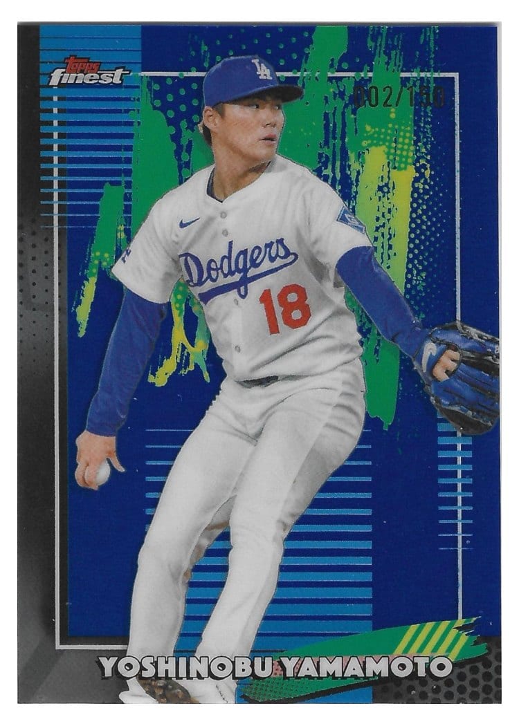 2026 Topps Finest Yoshinobu Yamamoto #26 card