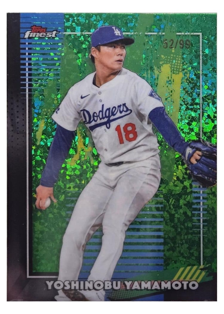 2026 Topps Finest Yoshinobu Yamamoto #26 card