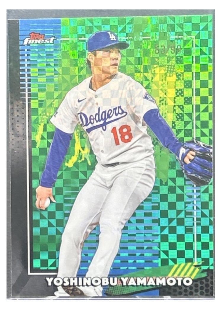 2026 Topps Finest Yoshinobu Yamamoto #26 card