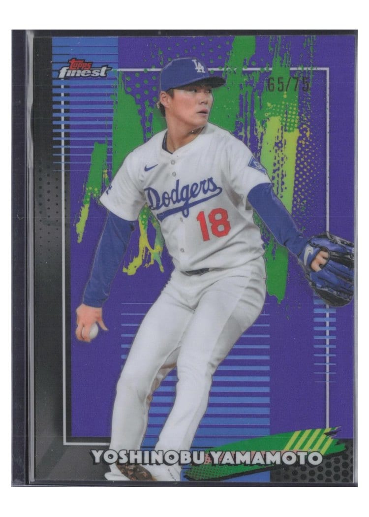 2026 Topps Finest Yoshinobu Yamamoto #26 card