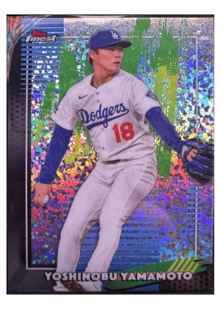 2026 Topps Finest Yoshinobu Yamamoto #26 card
