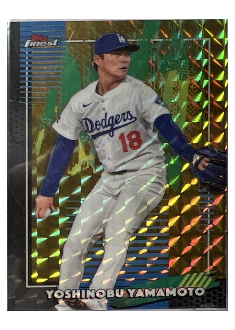 2026 Topps Finest Yoshinobu Yamamoto #26 card