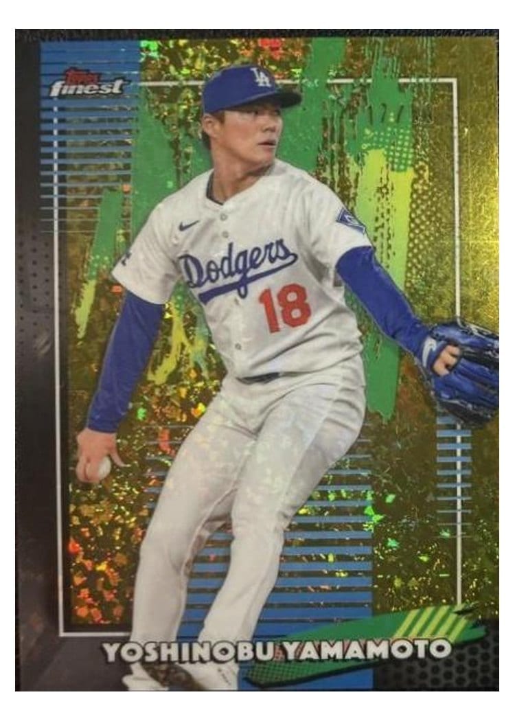 2026 Topps Finest Yoshinobu Yamamoto #26 card