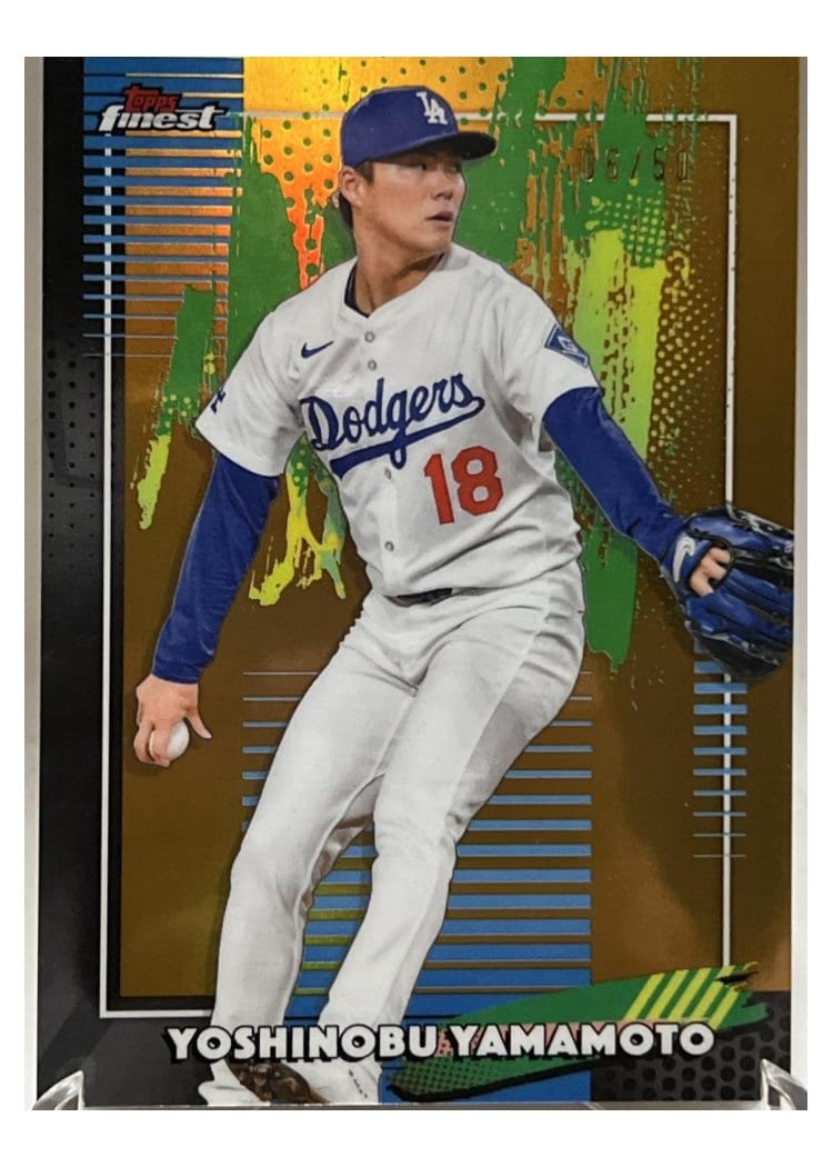 2026 Topps Finest Yoshinobu Yamamoto #26 card