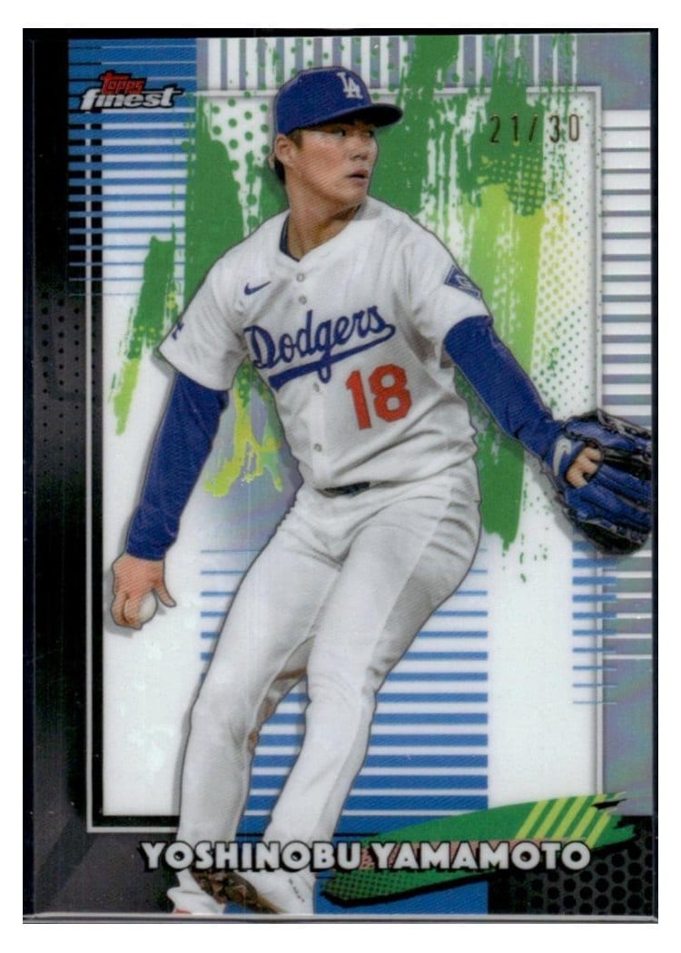 2026 Topps Finest Yoshinobu Yamamoto #26 card