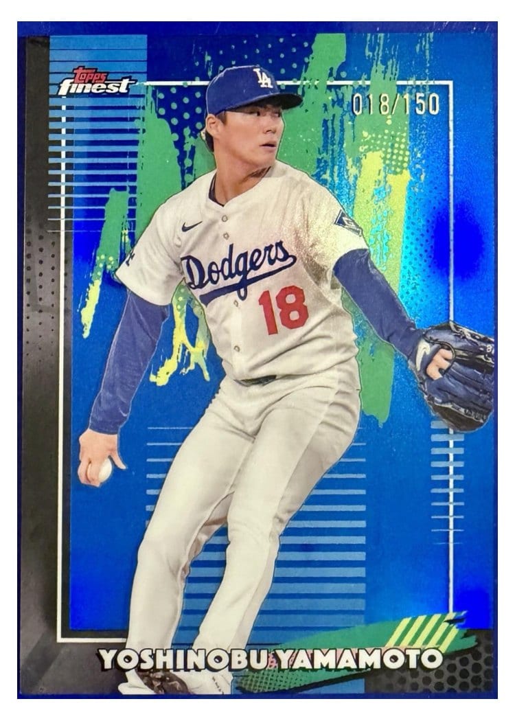 2026 Topps Finest Yoshinobu Yamamoto #26 card