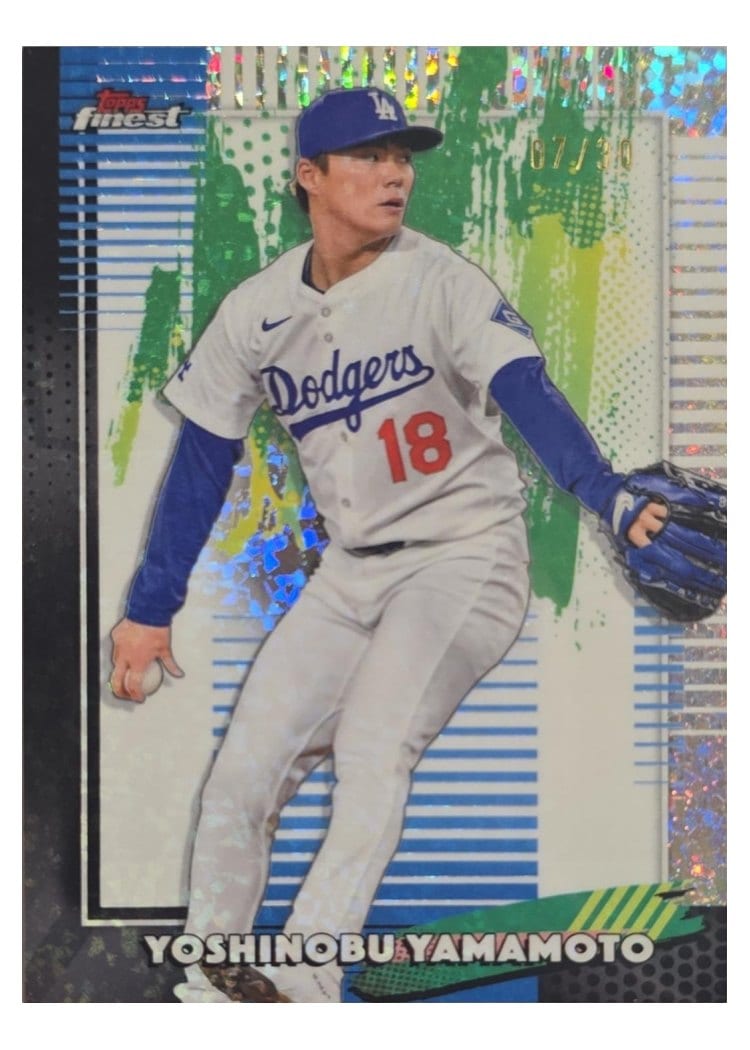 2026 Topps Finest Yoshinobu Yamamoto #26 card