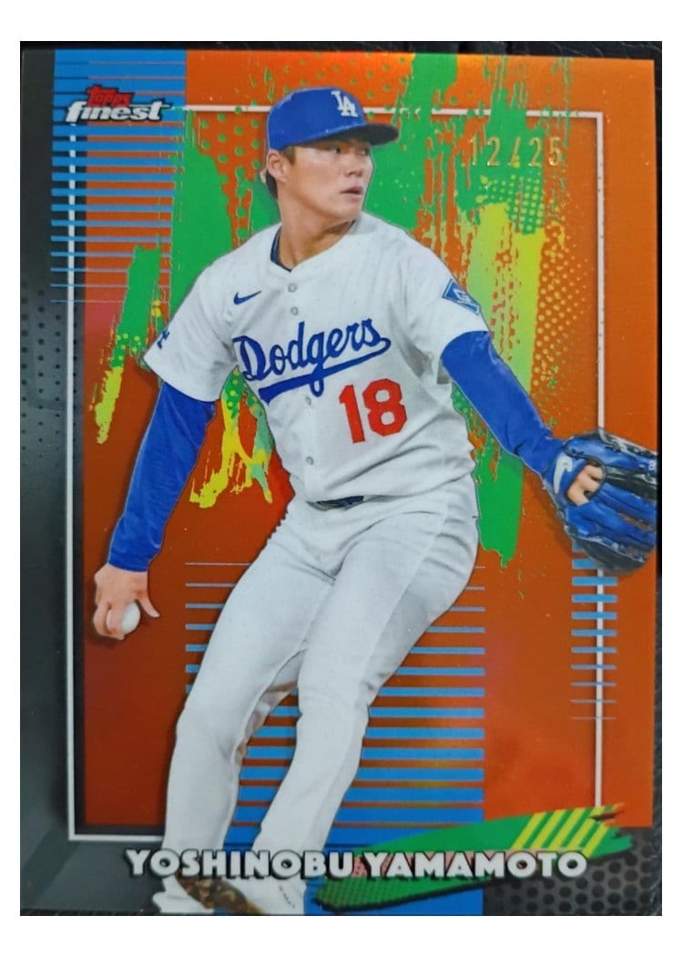 2026 Topps Finest Yoshinobu Yamamoto #26 card
