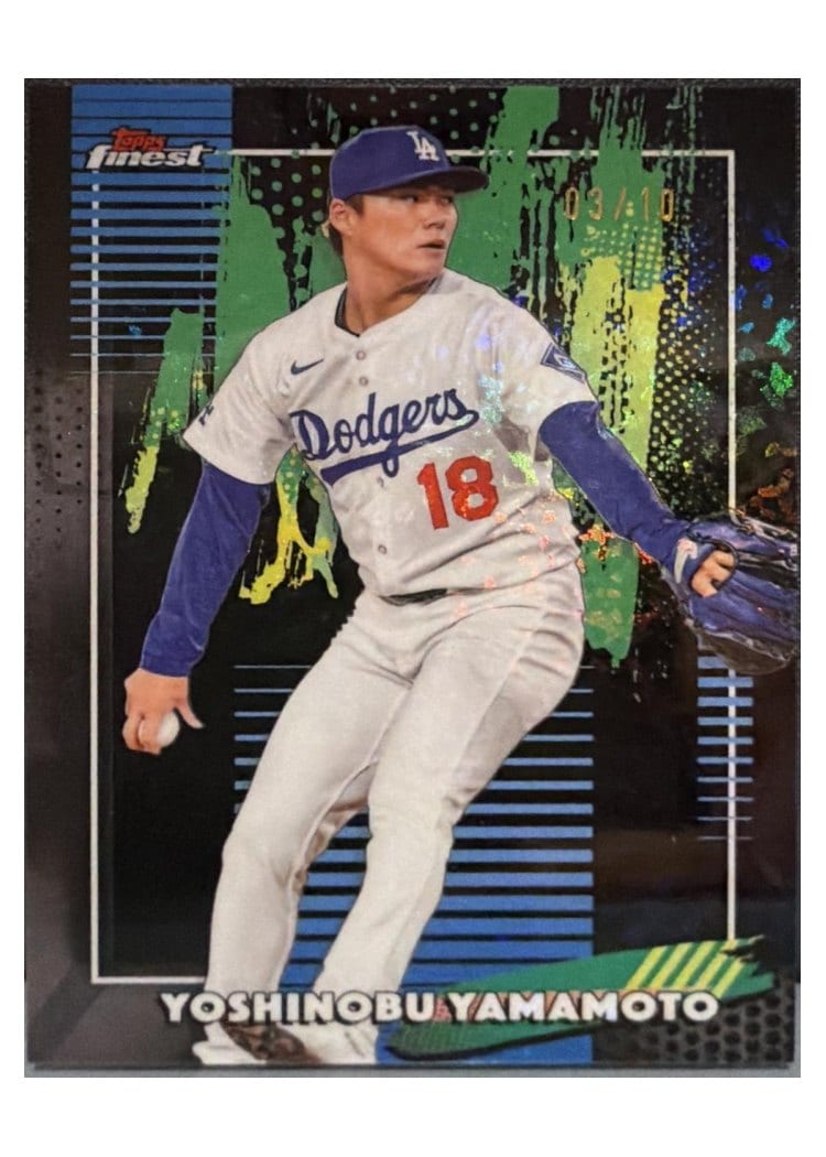 2026 Topps Finest Yoshinobu Yamamoto #26 card