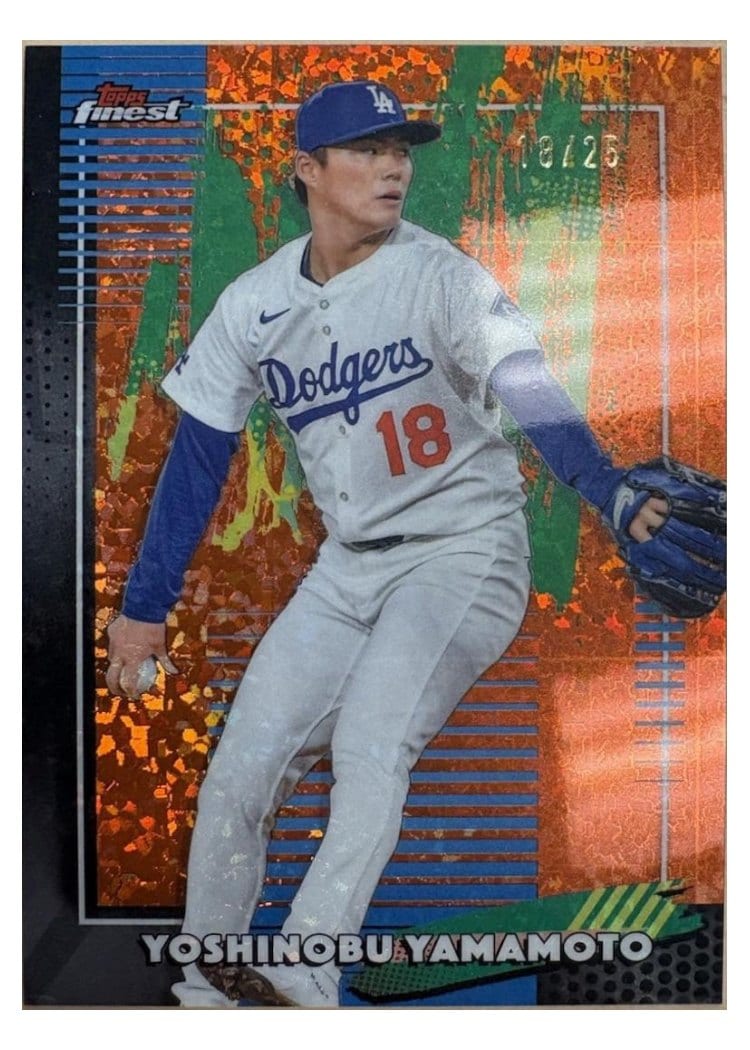 2026 Topps Finest Yoshinobu Yamamoto #26 card