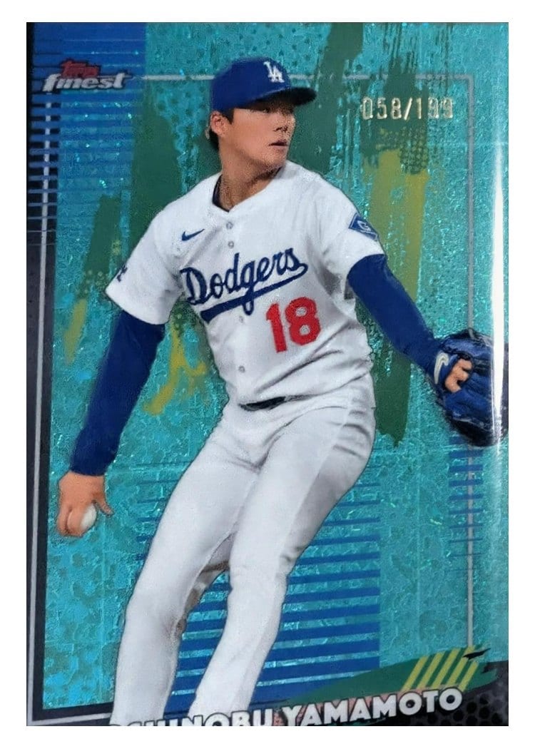 2026 Topps Finest Yoshinobu Yamamoto #26 card