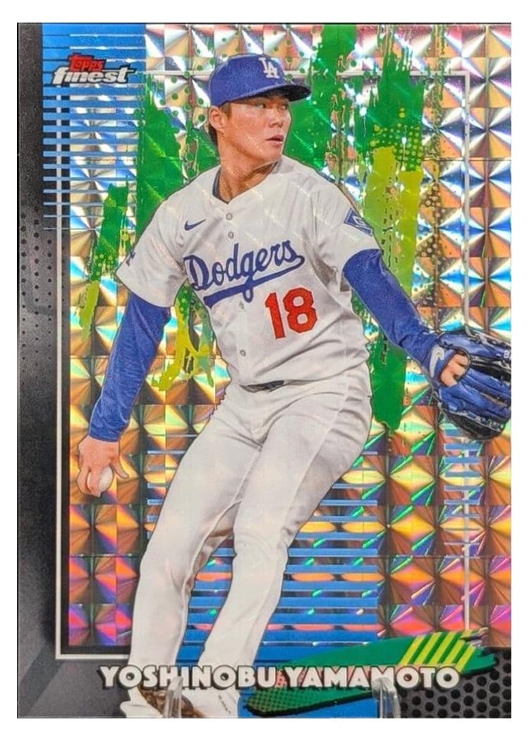 2026 Topps Finest Yoshinobu Yamamoto #26 card