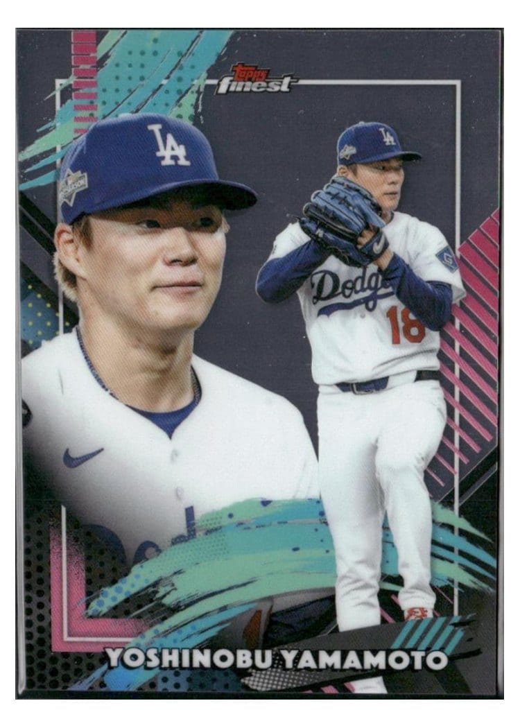 2026 Topps Finest Yoshinobu Yamamoto #333 card