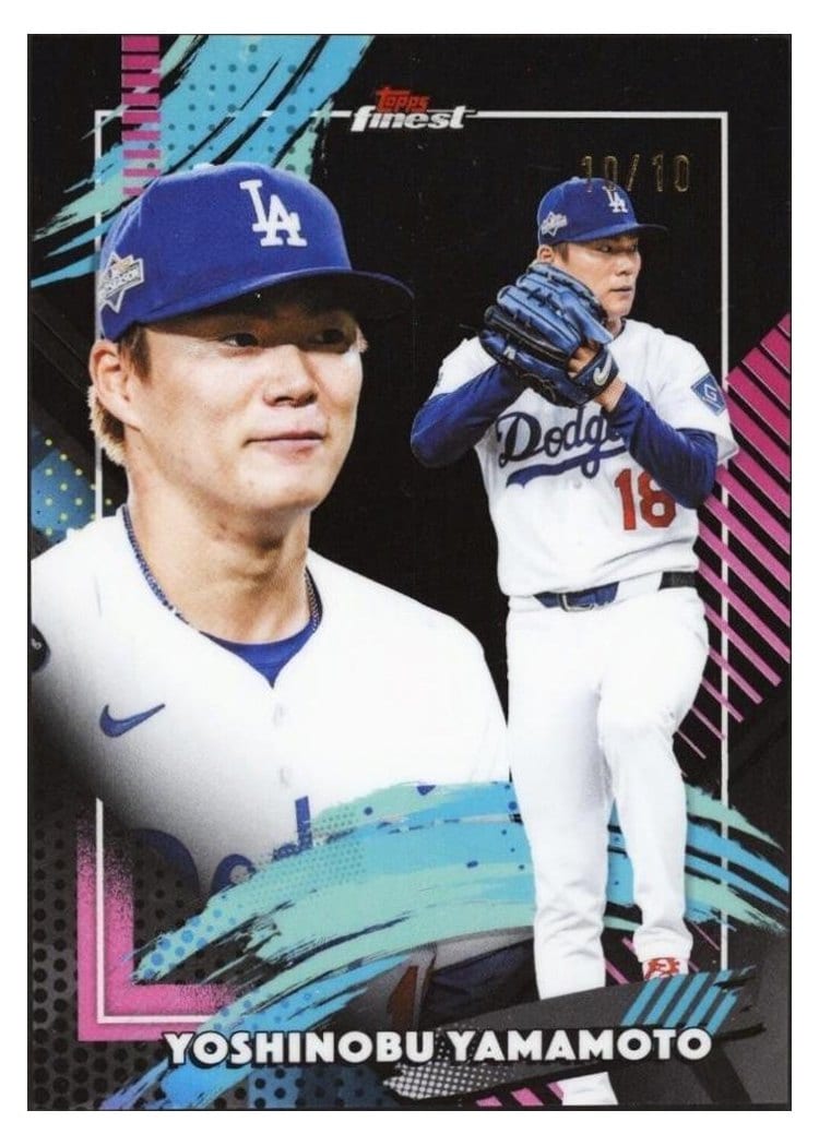 2026 Topps Finest Yoshinobu Yamamoto #333 card