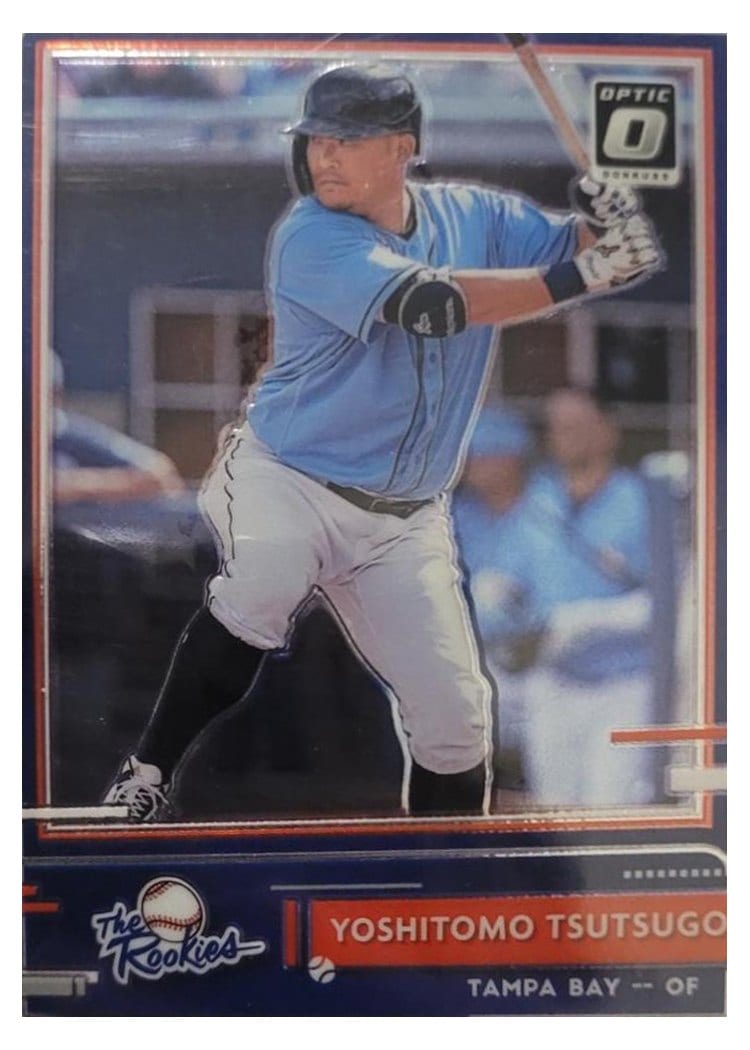 2020 Donruss Optic The Rookies Yoshitomo Tsutsugo #R-10 card