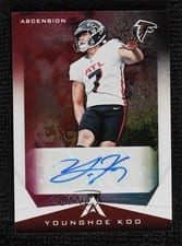 2021 Panini Chronicles Ascension Autographs Younghoe Koo #ASC-YKO card