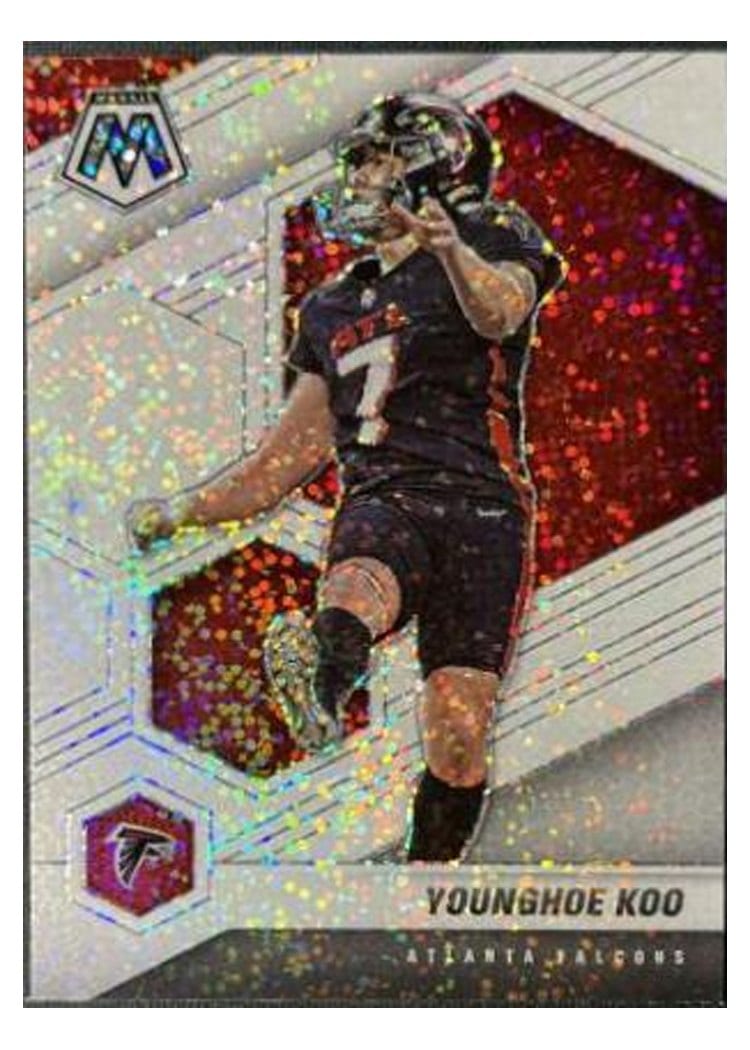 2021 Panini Mosaic Base Set Younghoe Koo White Mosaic #18 card