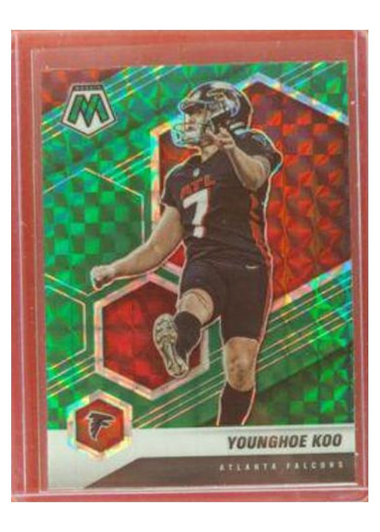 2021 Panini Mosaic Base Set Younghoe Koo #18 card