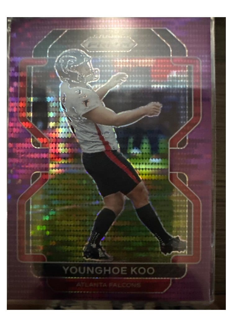 2021 Panini Prizm Base Set Younghoe Koo #329 card