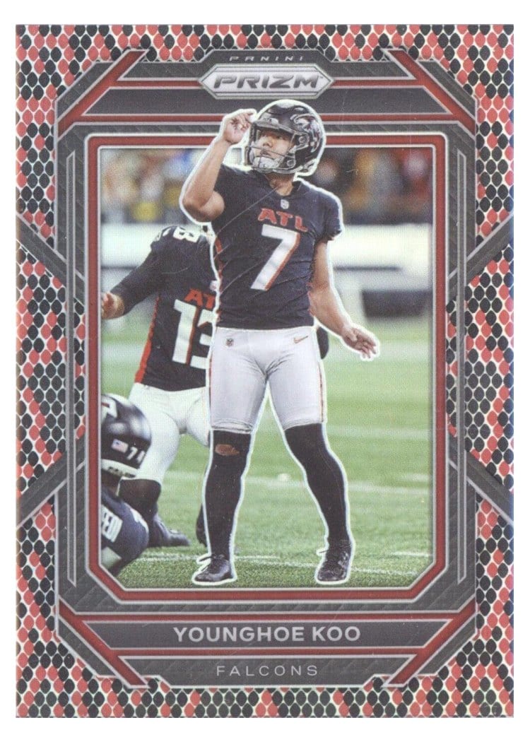 2022 Panini Prizm Base Set Younghoe Koo #17 card