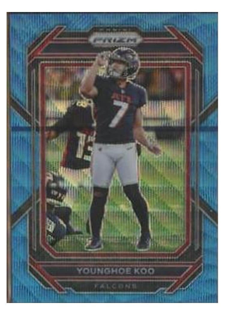 2022 Panini Prizm Base Set Younghoe Koo #17 card