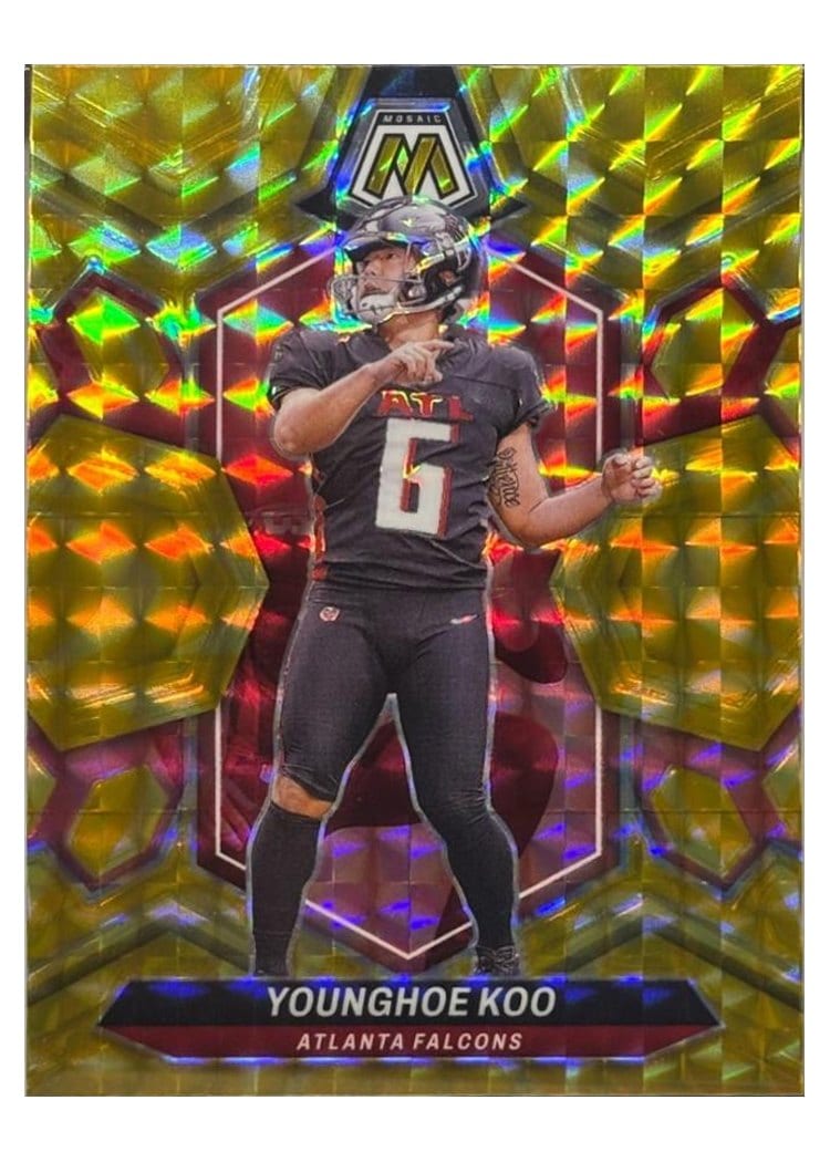 2024 Panini Mosaic Base Set Younghoe Koo #14 card