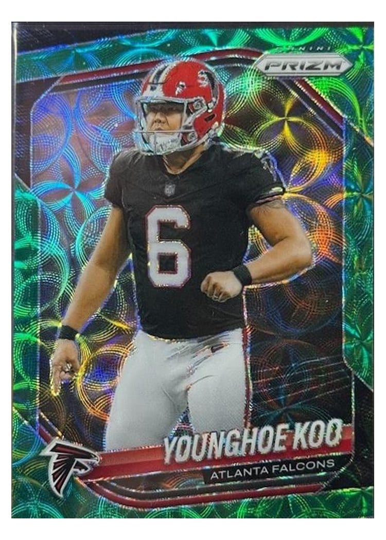 2025 Panini Prizm Base Set Younghoe Koo #131 card