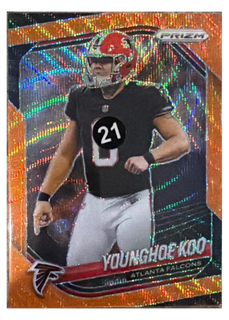 2025 Panini Prizm Base Set Younghoe Koo #131 card