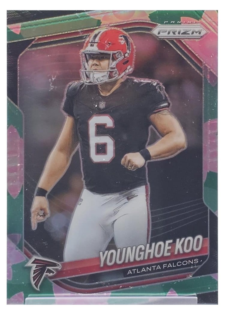 2025 Panini Prizm Base Set Younghoe Koo Lotus Flower #131 card