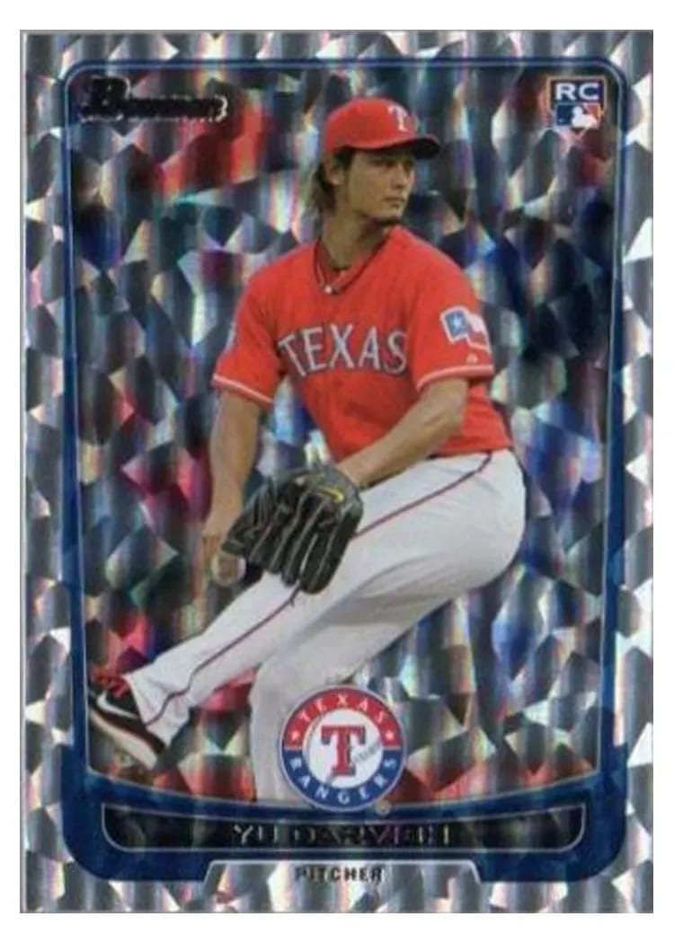 2012 Bowman Draft YU Darvish #50 card