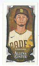 2024 Topps Allen & Ginter Base Set Yu Darvish #5 card