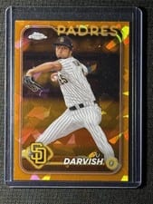 2024 Topps Chrome Sapphire Edition Base Set Yu Darvish #627 card
