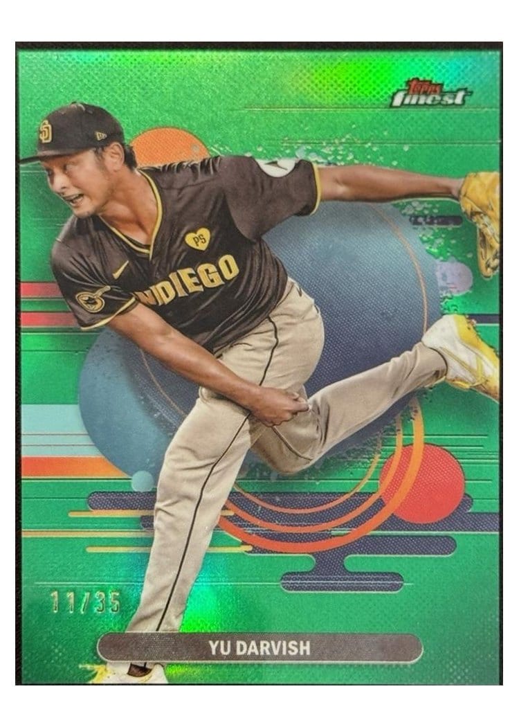 2025 Finest Base Set Yu Darvish #157 card